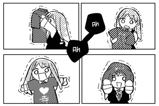 A Panel from the manga Am I About to Join a Kill-Or-Be-Killed Love Triangle?